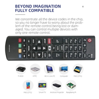 Nuevo control remoto AKB75095312 para LG LCD TV 43UJ634V-Zd AKB75095314 AKB75095315 Control remoto por infrarrojos