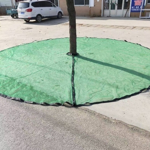 רשת זית 80gsm (10 x10 מ ')-עיצוב חצי פתוח עם קרסו & 6 כחול מחוזק להתקנה קלה ואחסון - Product Image 1