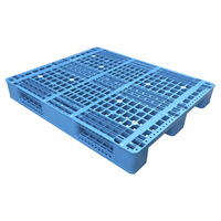헤비듀티 1500x1500x150mm HDPE 유로 플라스틱 팔레트 단면 4방향 출입형 (선반, 물류 및 운송용)