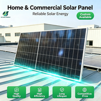 Panneau solaire bifacial de type N, le plus récent au monde, panneau photovoltaïque solaire 580w 585w 590w 600 Watt, panneau solaire en verre trempé de 2,0 mm