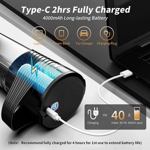 خلاط محمول أصلي من المصنع مقاوم للماء بمعيار IPX7، قابل لإعادة الشحن عبر USB-C، كوب عصير صغير للاستخدام المنزلي والسيارة والفندق - Product Image 3