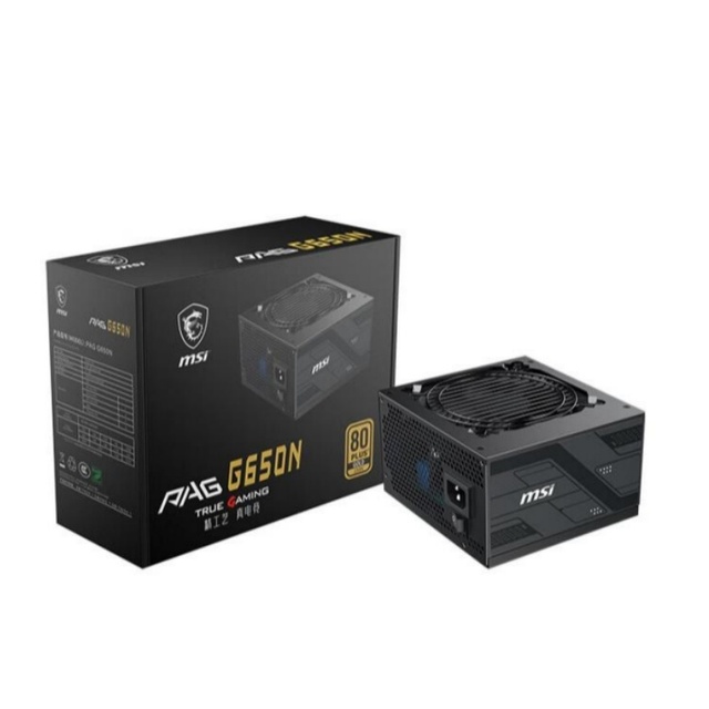 New Gold MSI PAG G650N Gold 80 Plus PC PSU for Gaming Desktop Switching Power Supplies