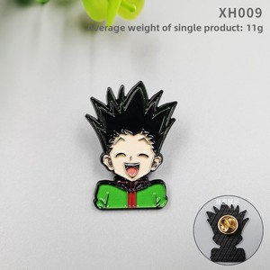Venta al por Mayor de 50 Diseños de Pins de Solapa de Anime Japonés, Colección Clásica de Insignias Metálicas de Recuerdo para Decoración de Bolsas y Ropa - Product Image 4