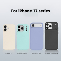 Coques de téléphone antichoc en TPU personnalisées HMJ en gros pour iPhone 17 Pro Max Air