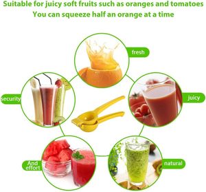 Extracteur de jus manuel robuste pour cuisine, presse-agrumes manuel, presse-citron, presse-fruits - Product Image 5