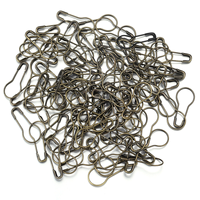 1000 pièces/sac Épingles de sûreté métalliques colorées en forme d'ampoule et de poire, durables et pratiques, accessoire de couture pour le tricot à la main et les loisirs créatifs DIY