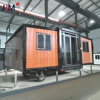 Chine Usine Entièrement Assemblé Modulaire De Luxe Extensible Conteneur Maison Panneau Sandwich Petite Maison Préfabriquée Remorque Maison Hôtel