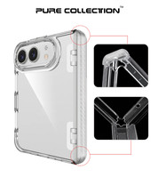 Coque de protection transparente rigide en TPU et PC pour iPhone Duo pliable, anti-rayures, protection intégrale