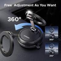 Support magnétique pour voiture UGREEN 2500gf, support de téléphone magnétique à ventouse, type ventouse, en alliage d'aluminium, rotatif à 360°