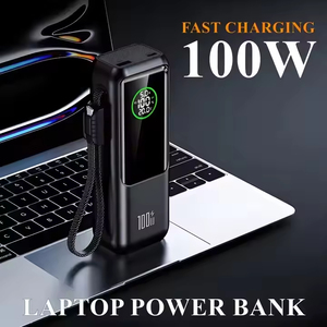 Banco de Energía de 100W con Carga Súper Rápida, 20000mAh, Cargador Súper Rápido de 100W con Cable Integrado para Portátiles, Teléfonos Móviles - Product Image 3
