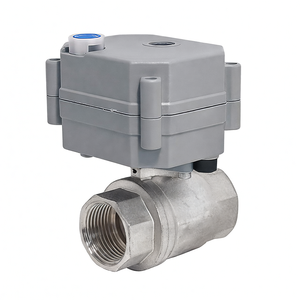 Vanne à bille électrique en laiton COVNA DN15 1/2 pouce 2 voies à passage total 12V CC normalement fermée CR2 2 fils à retour automatique - Product Image 2