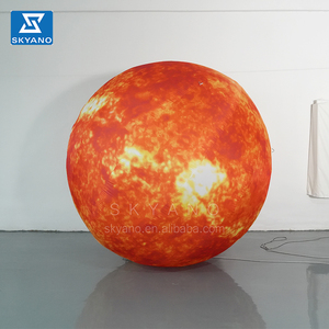 Grand <span class=keywords><strong>ballon</strong></span> gonflable à huit planètes du système <span class=keywords><strong>solaire</strong></span>/<span class=keywords><strong>ballon</strong></span> lunaire gonflable/<span class=keywords><strong>ballon</strong></span> de fête lumineux pour la <span class=keywords><strong>d</strong></span>écoration publicitaire - Product Image 2