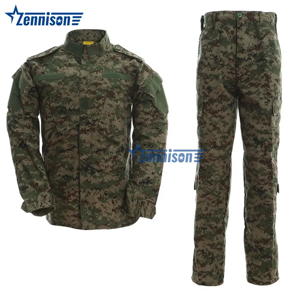 Atacado ACU Tático Russo Woodland Camuflagem Uniforme