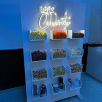 Nuevo Diseño Personalizado de Artículos para Bodas, Arco Decorativo, Barra de Aperitivos, Pared de Dulces, Decoraciones para Fiestas de Cumpleaños