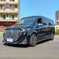 CARRIDE Elite Cabine Galaxy futuriste de luxe Mercedes V260 Chaises de capitaine VIP sur mesure Canapé-lit électrique en acier inoxydable