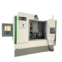 Centre d'usinage vertical CNC VMC1160 haute productivité, 3/4/5 axes, commande GSK, broche BT40, fraiseuse automatique pour métal