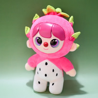 Collection de poupées en peluche tendance, série fruits, personnages en vinyle, boîte mystère, personnalisable OEM, série Pitaya
