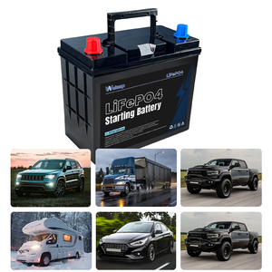 12V 45Ah ROHS-konforme Starterbatterie mit integrierter Ladeanzeige, CE/RoHS-zertifiziert, 600CCA LFP Starterbatterie - Product Image 1