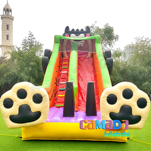 <span class=keywords><strong>Castillos</strong></span> Inflables Gigantes Comerciales de PVC, Castillo Inflable Seco con Tobogán - Product Image 6