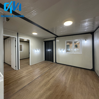 Maison préfabriquée de luxe portable 20 pieds 40 pieds avec certification SAA WaterMark pour l'Australie, 2, 3, 4 ou 5 chambres, extensible, en conteneur, pour l'extérieur