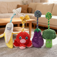 Jouet pour chien en peluche et caoutchouc, couineur, réaliste, résistant aux morsures, pour usage molaire, OEM ODM, vente en gros