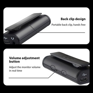 Canlı kayıt için type-c ve dönüşüm adaptörüyle hafif, tek renkli gitar ses arabirimi taşınabilir Mini kayıt ses kartı - Product Image 2