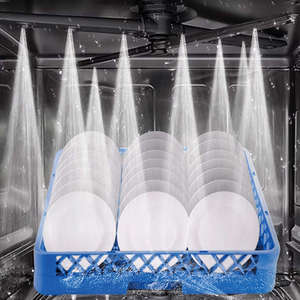 <span class=keywords><strong>Lave</strong></span>-<span class=keywords><strong>vaisselle</strong></span> commercial entièrement automatique en acier inoxydable, capacité 16 couverts, classe énergétique A, pour hôtels et restaurants - Product Image 4