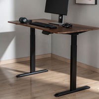 Bureau à domicile réglable en hauteur, table motorisée à double moteur, bureau ergonomique surélevé, bureau debout