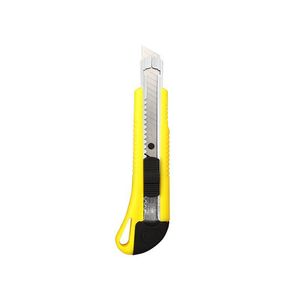 Utility Knife Yellow Stainless Steel Blade Craft Industrial Use - Product Image 2