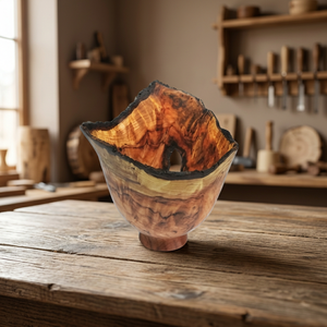 Ustensiles de cuisine en bois poli écologiques de haute qualité, grand bol de mélange et de cuisson au design vintage, fabriqué à la main par BS INTERNATIONAL - Product Image 1