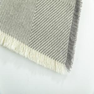 Dahai Xu Hướng Mới 450gsm 100% Len Chăn Nặng 140*200Cm Len Chăn Dệt Ném Chăn Cho Mùa Đông - Product Image 4