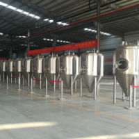 Cuve de brassage commerciale avec équipement de brasserie et de distillation automatique, qualité Shandong