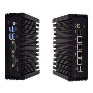 Intel J6412 Fanless Firewall Router Minipc Pfsense Linux mini PC 4lan Box servidor computador servidor industrial 4 * Intel WGI210-AT - Product Image 3