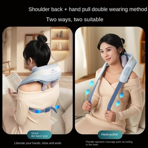 Masajeador Cervical, Masajeador de Hombros y Cuello, Masajeador de Cintura y Espalda, Masajeador de Cuello y Hombros con Función de Amasamiento, Almohadilla Fuerte para la Columna Vertebral - Product Image 3