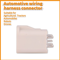 Conector vertical hembra Minifakra 2 en 1 para transmisión de datos de alta frecuencia y alta velocidad en cables automotrices, personalizable