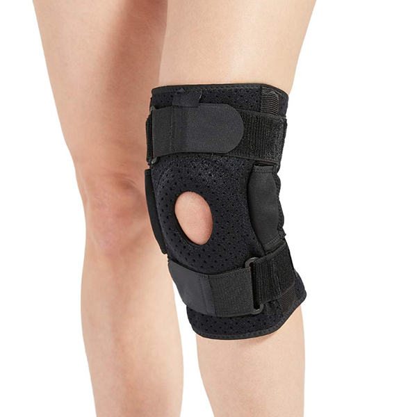 氯丁橡胶开放髌骨可调护膝