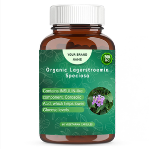 100% cápsulas de extracto de hierbas de Lagerstroemia Speciosa orgánica pura para estimular la inmunidad cultivo salvaje de alta calidad - Product Image 1