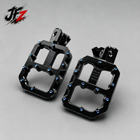 Repose-pieds Surron Light Bee X LBX en aluminium CNC, larges, antidérapants, pour moto électrique tout-terrain, kit logo laser personnalisé, pédales MX tout-terrain