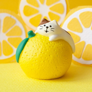 Top Rhyme Zakka Cat Figurine Resin Miniature Japanese Style Desktop Car Decoration Cute Handmade Ornament Craft Item - Product Image 2