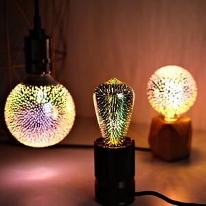 หลอดไฟ LED 3 มิติ รุ่น ST64 หลอดไฟประดับตกแต่งหลากสีสัน ขั้ว E27 หลอดไฟศิลปะ 3 มิติ ให้แสงสว่างเหมือนท้องฟ้าเต็มไปด้วยดวงดาว - Product Image 5