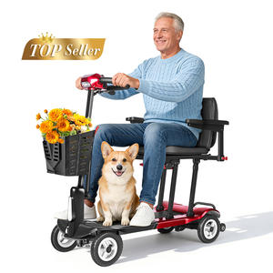 2026 गर्म बिक्री 14 किलोग्राम हल्के मैग्नीशियम मिश्र धातु फोल्डेबल इलेक्ट्रिक मोबिलिटी स्कूटर दोहरी बैटरी 125 किलोग्राम भार - Product Image 1