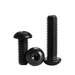M2 M2.5 M3 M4 M5 M6 M8 M10 ISO7380 Black Stainless Steel 304 <strong>Allen</strong> Hex Socket <strong>Button</strong> Head <strong>Screws</strong> Bolts - Product Image 4