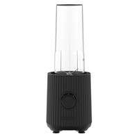 Blender électrique 300W 600ML avec bol en AS pour usage domestique, idéal pour les smoothies, les milkshakes, le hachage et le mélange