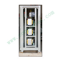 JSW-80KVA 100KVA 3 phases ferro-résonant/condensateur/statique/sans contact régulateur de stabilisateur de tension purifié de précision AVR 380/400V