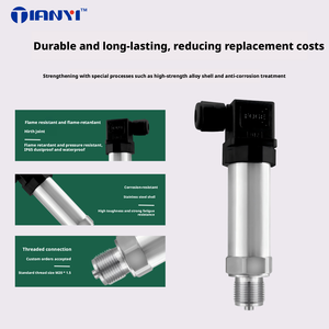 小型DC24V油圧圧力伝送器 600bar フラットダイヤフラム 4-20mA 0-10V RS485 M20*1.5 600bar フラットダイヤフラム圧力 - Product Image 3