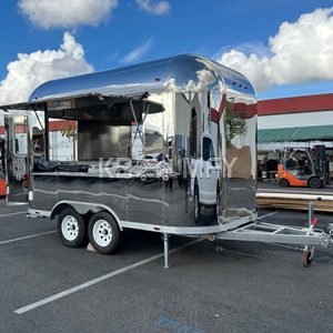 Camión de comida de cocina móvil totalmente equipado de China, superventas de bajo precio, remolque de comida de acero inoxidable totalmente equipado de fábrica - Product Image 5