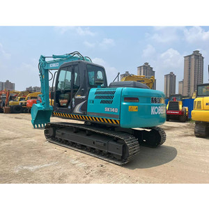 Excavadora Kobelco sk140 usada de 14 toneladas de buen rendimiento con condiciones de trabajo a la venta - Product Image 6