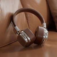 Nouveau Casque Sans Fil Rétro Américain de Haute Qualité 2026, Style Ins, Bluetooth 5.3, Écouteurs à Basses Puissantes, Réduction de Bruit ANC, Aide Auditive Aviation