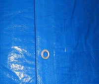 Bâche en toile directement de l'usine, imperméable et résistante aux UV, couverture de toit pour camion bleue