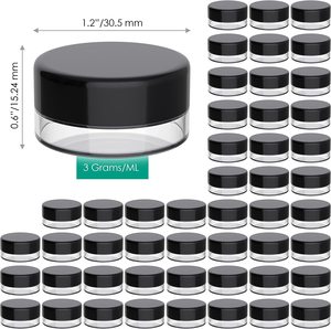 3g 5g 10g 15g 20g Small Round <strong>Sample</strong> <strong>Containers</strong> with Lids Cosmetic Jars Plastic Jars Makeup <strong>Containers</strong> Lip Scrub - Product Image 5